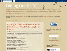 Tablet Screenshot of diningoutinoc.com